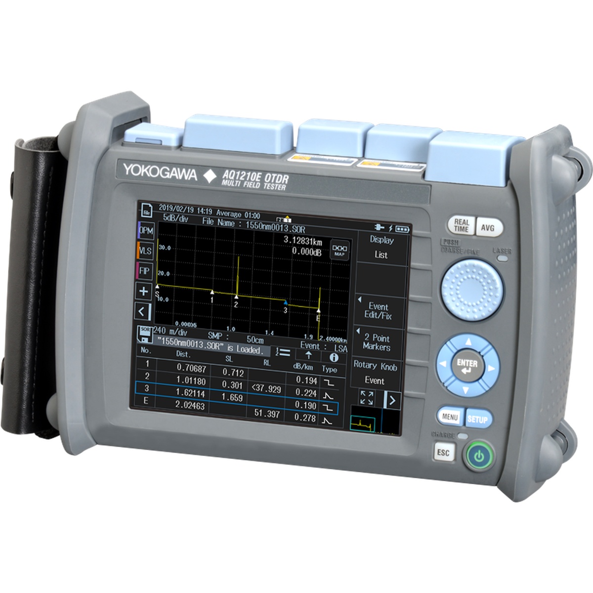 Yokogawa AQ1210 OTDR view 3